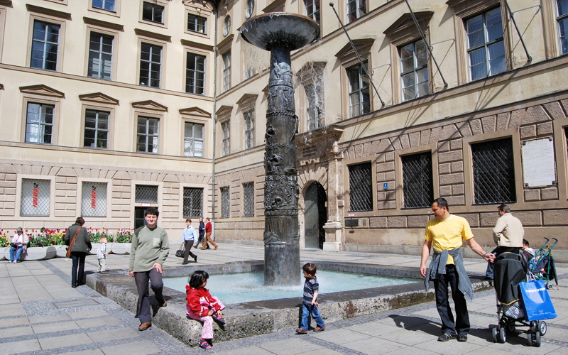 14 - Richard Strauss Fountain located in Munich, Germany